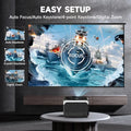 Proyector portátil inteligente Google Android TV OEM/ODM, procesador de cuatro núcleos, Android 11, 5G, WIFI, LED, 4K y 8K.