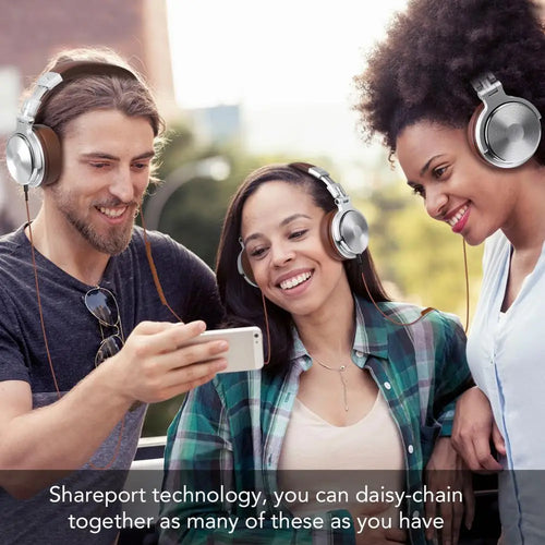 Auriculares profesionales Oneodio Pro 30 para DJ de estudio con micrófono, auriculares supraaurales con cable, monitores HiFi, auriculares plegables para juegos.