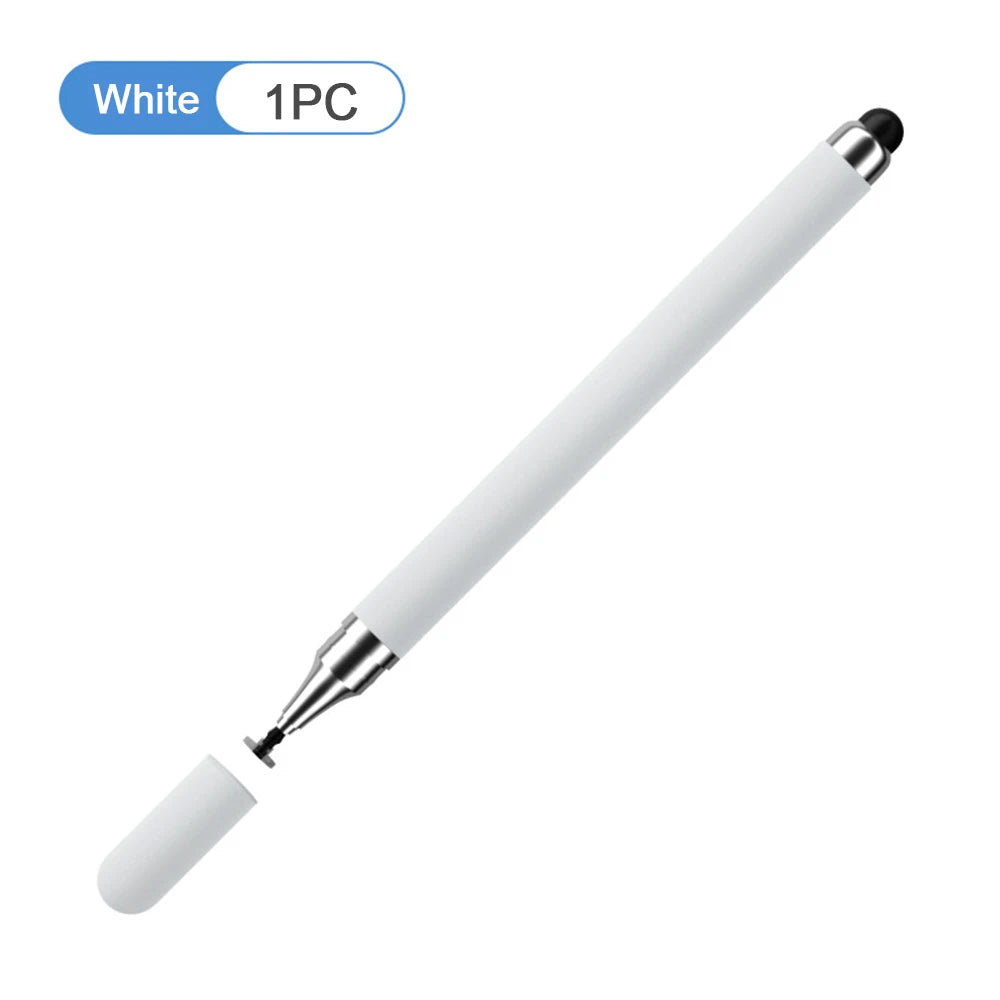 Lápiz óptico universal 2 en 1 (1/2 unidades) para tablet, móvil, Android, iOS, iPad, accesorios para tablet, lápiz táctil capacitivo para pantalla.