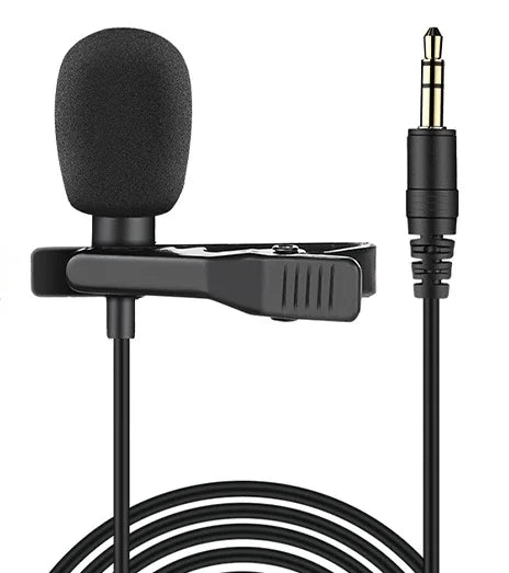Clearance_MC01 Micrófono mini portátil con cable de 1,5 m, tipo C, para teléfono, PC, portátil, con clip metálico, solapa, micrófono USB, condensador de 3,5 mm.