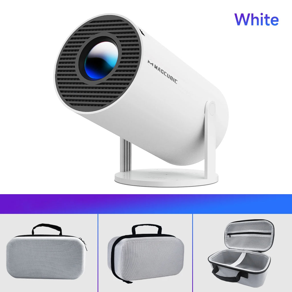 Proyector Magcubic HY300 Pro 8K Android 14 Dual Wifi6 290ANSI Allwinner H726 BT5.4 1080P 1280*720P Proyector de cine en casa para exteriores
