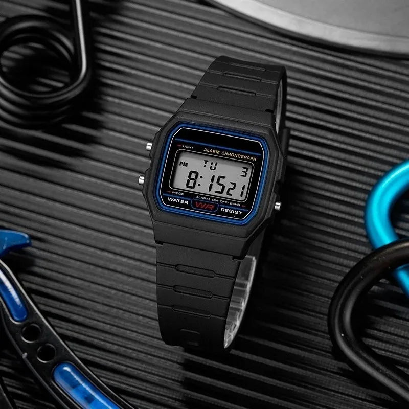Reloj deportivo militar analógico-digital de lujo para hombre, con pantalla LED, resistente al agua, para niños y mujeres, con alarma y brazalete.