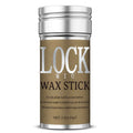 Barra de cera LOCKMIO con aceite de coco natural: hidrata, suaviza, alisa y peina el cabello rebelde. Controla los bordes del cabello. Fijación fuerte y duradera.