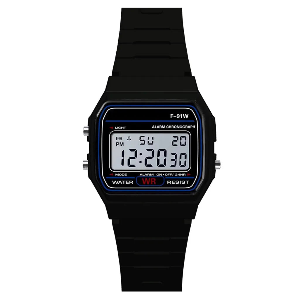 Reloj deportivo militar analógico-digital de lujo para hombre, con pantalla LED, resistente al agua, para niños y mujeres, con alarma y brazalete.