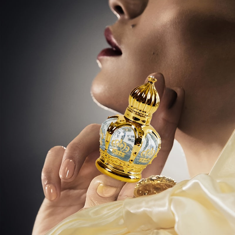 Aceite perfumado en roll-on con fragancia floral de larga duración.