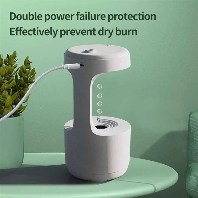 Humidificador antigravedad
