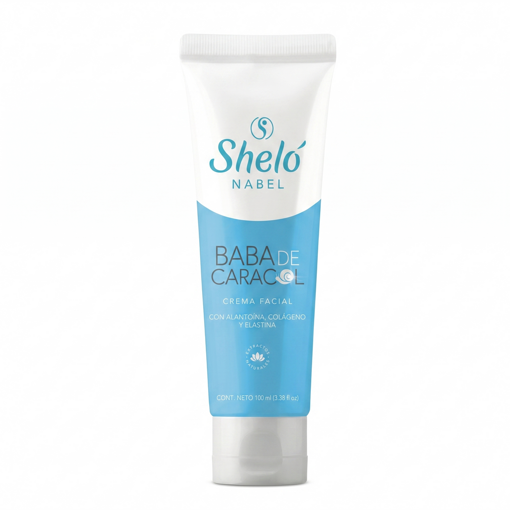 Crema Facial de Baba de Caracol 100 ml, Sheló Nabel