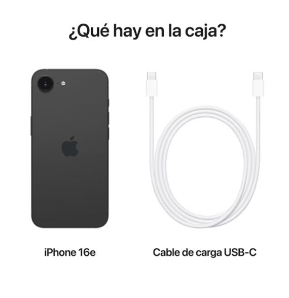 APPLE  iPhone 16e 6.1 pulgadas Super Retina XDR 512 GB
