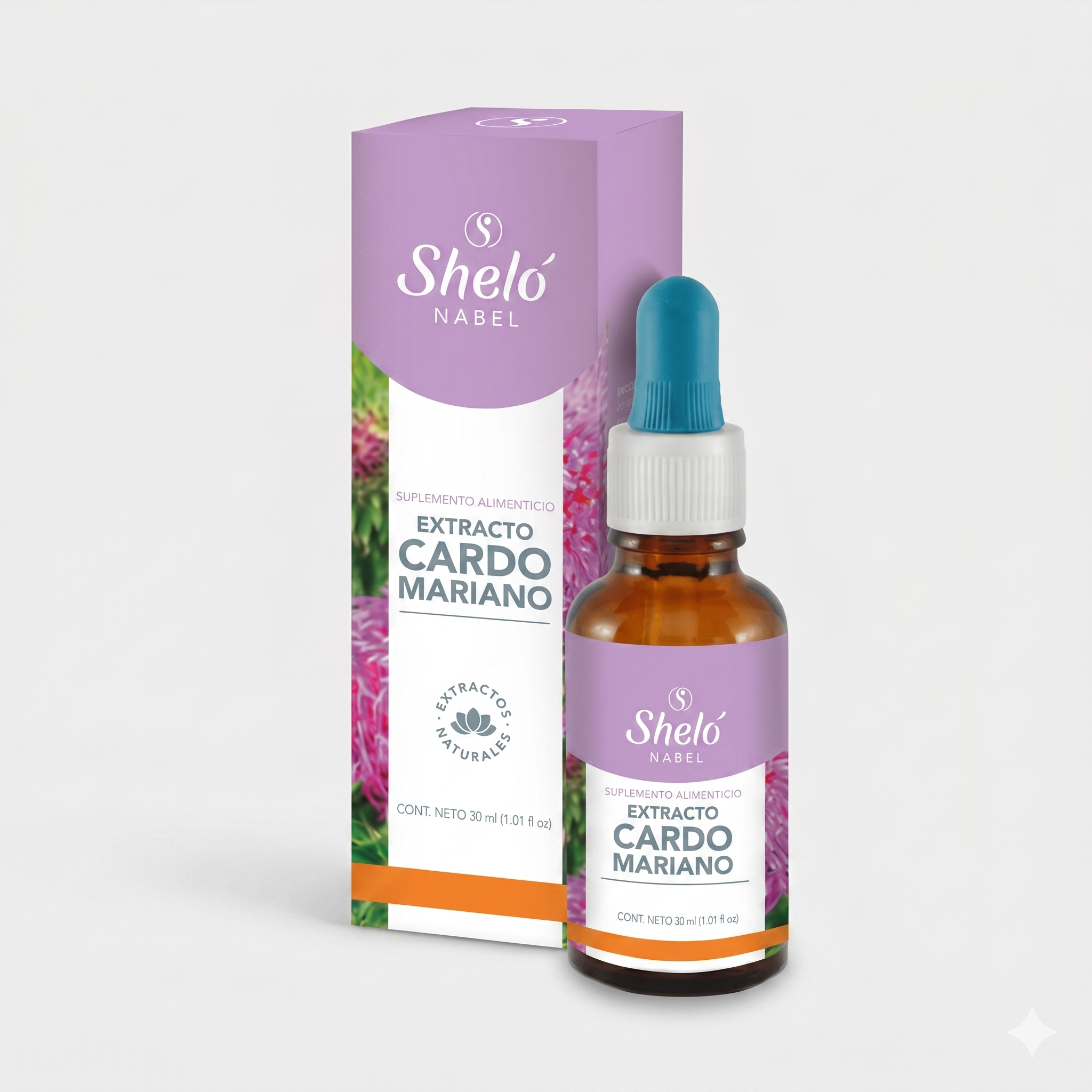 Extracto de Cardo Mariano 30 ml, Sheló Nabel