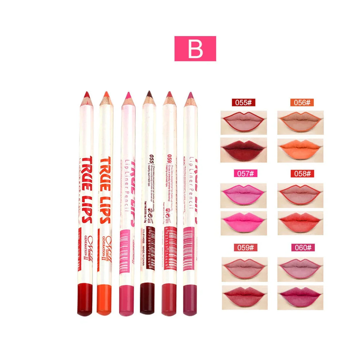 Cosmetic Professional Wood Lipliner Tool-7