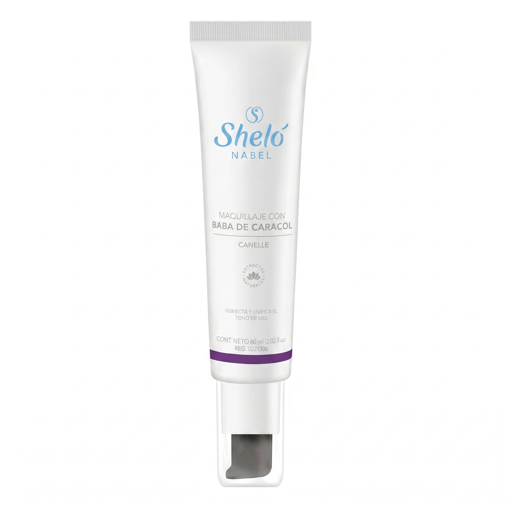 Maquillaje con Baba de Caracol 30 ml, Sheló Nabel