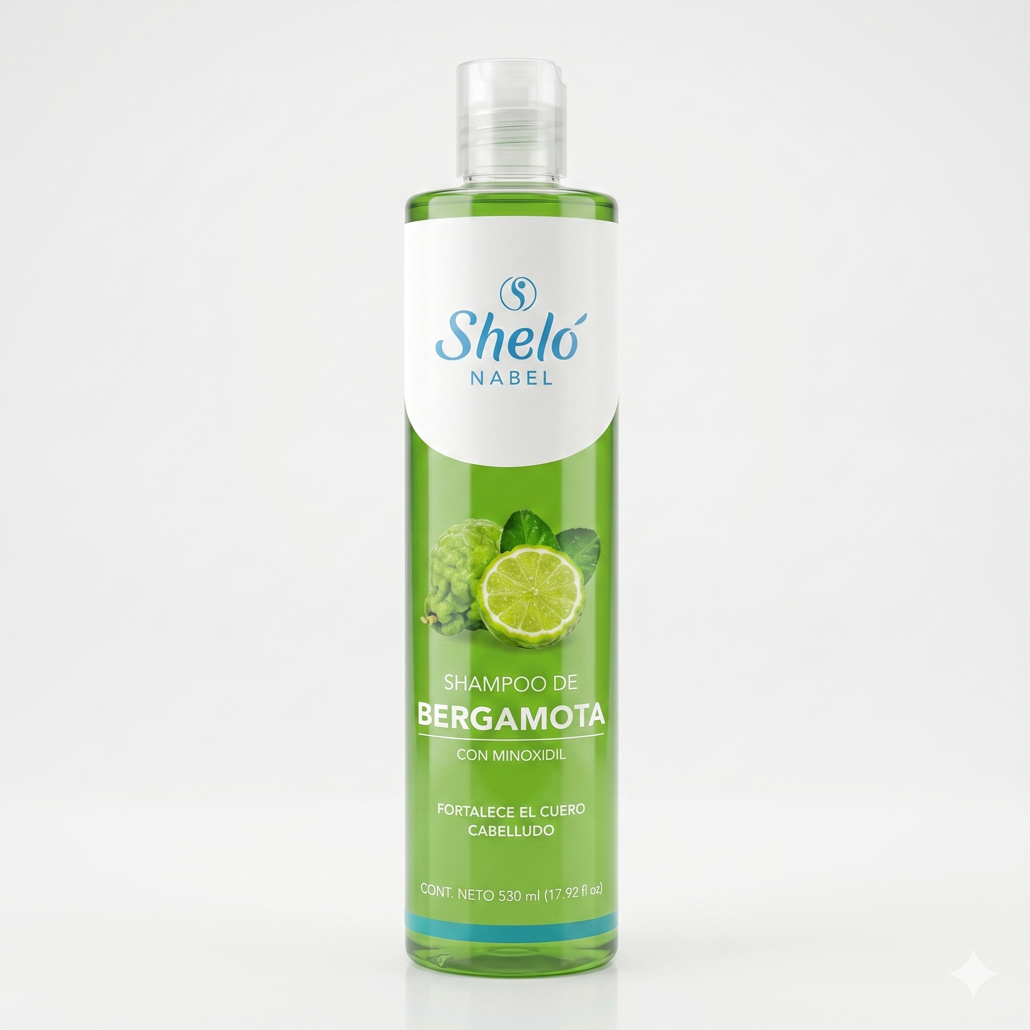 Shampoo de Bergamota 530 ml, Sheló Nabel