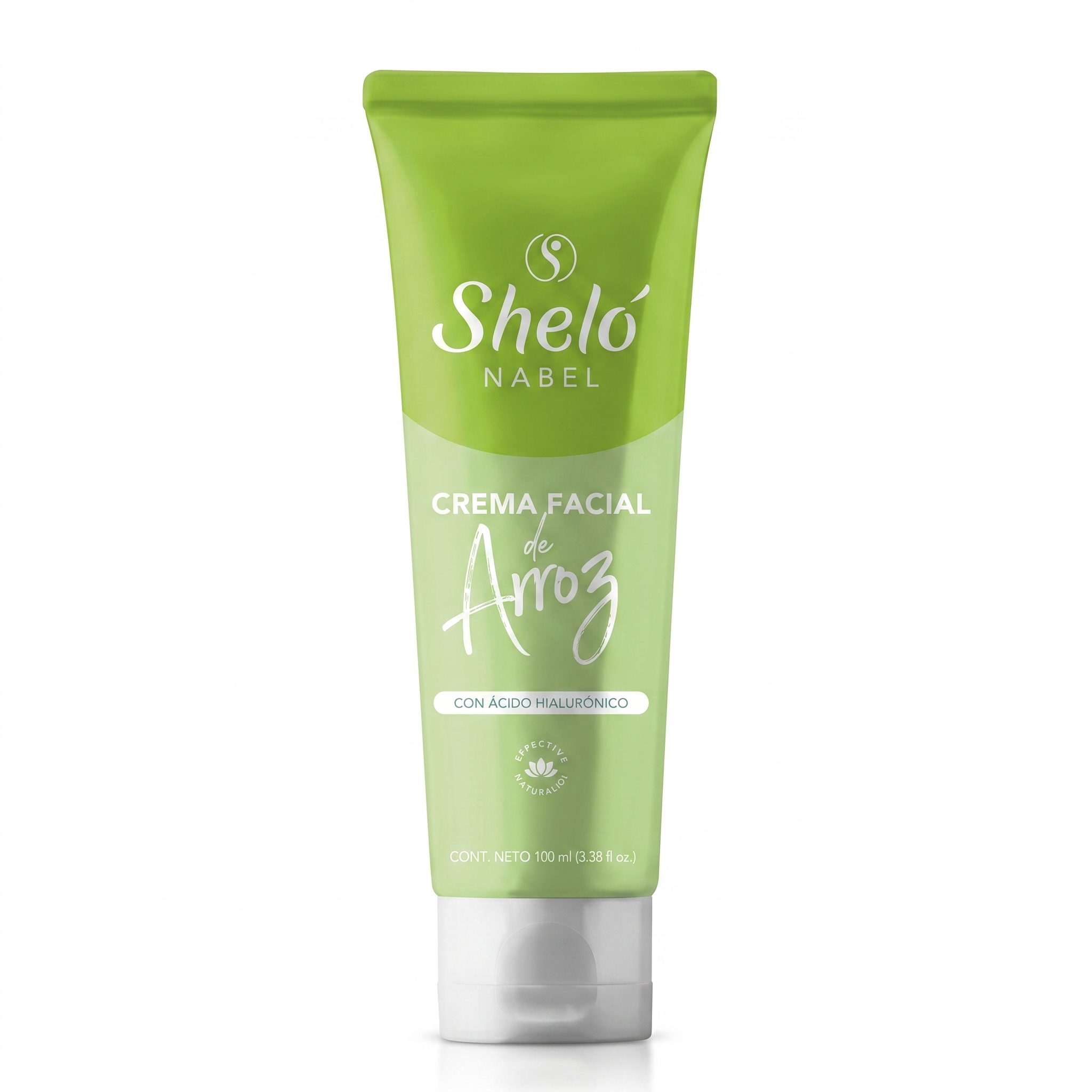 Crema Facial de Arroz 100 ml, Sheló Nabel