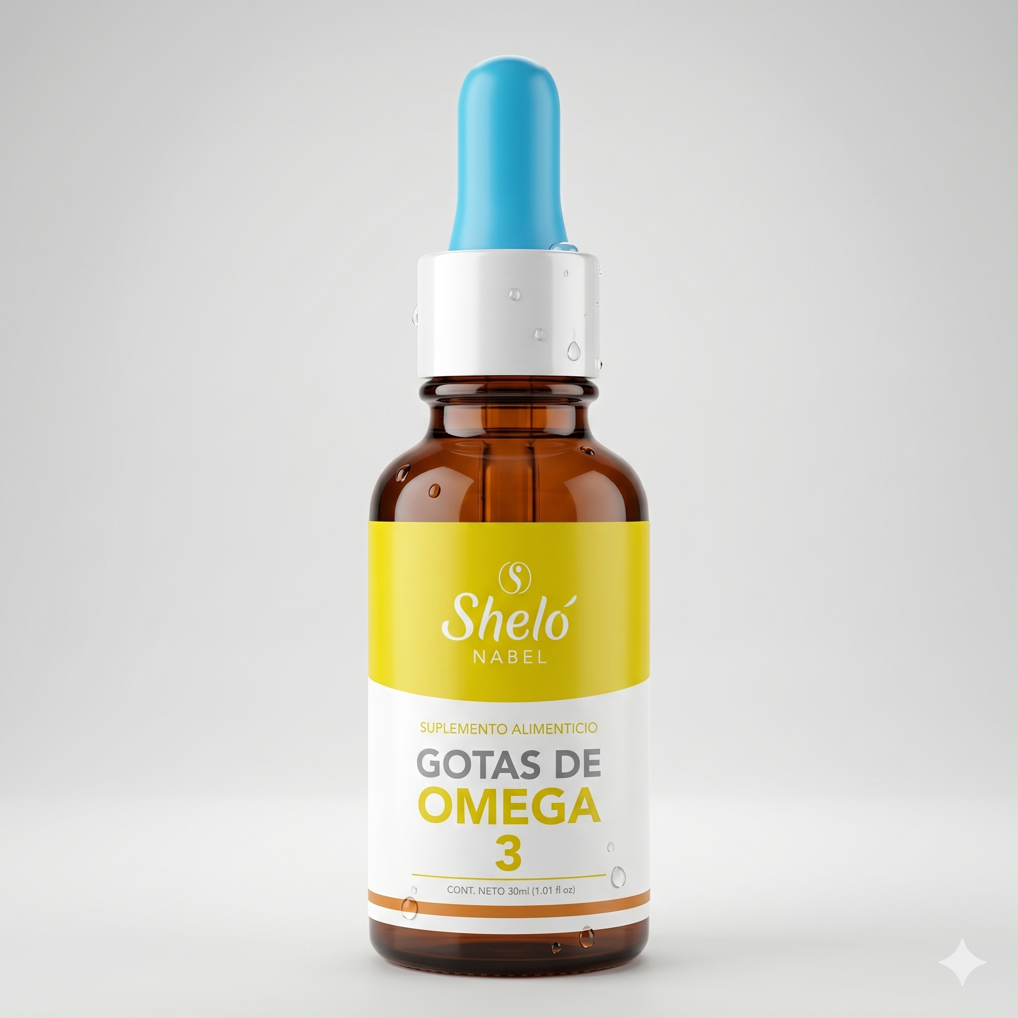Gotas de Omega 3 30ml, Sheló Nabel