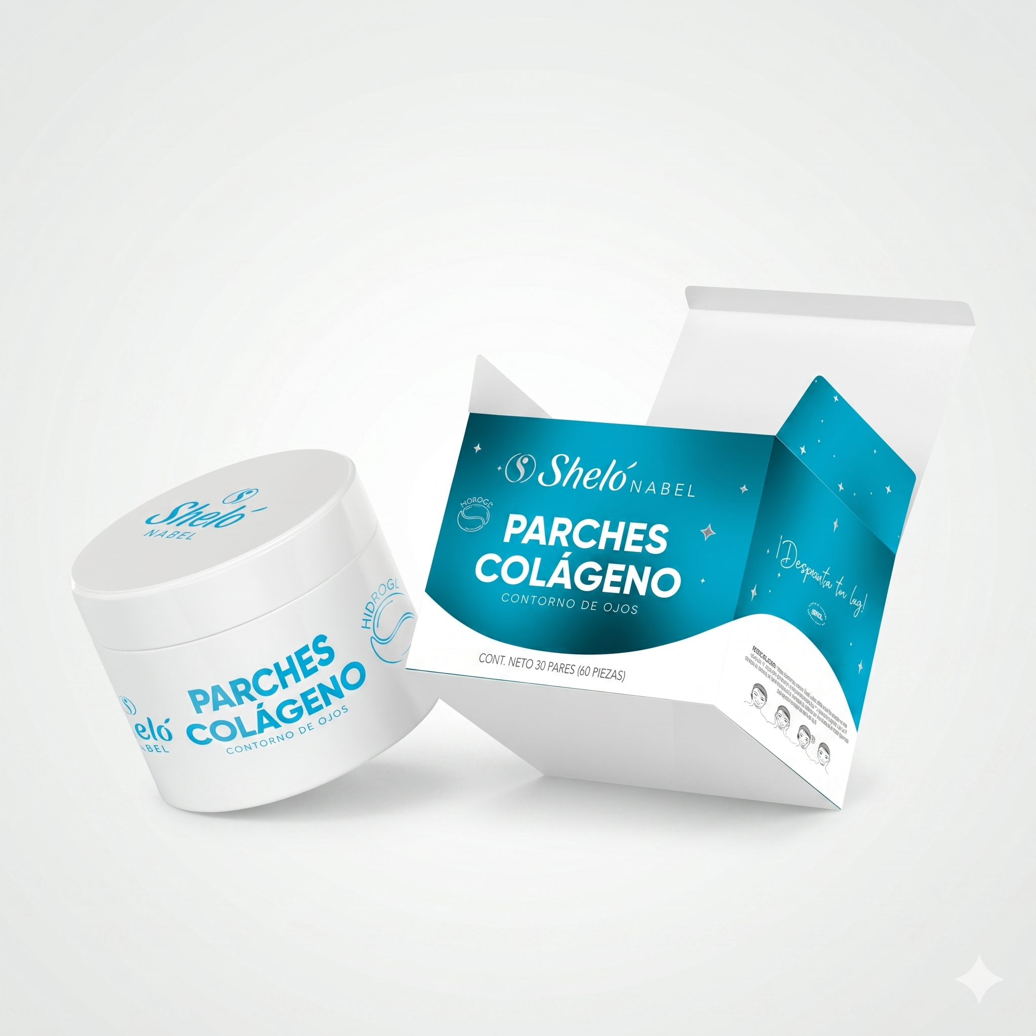Parches Colágeno Contorno de Ojos 30 parches, Sheló Nabel