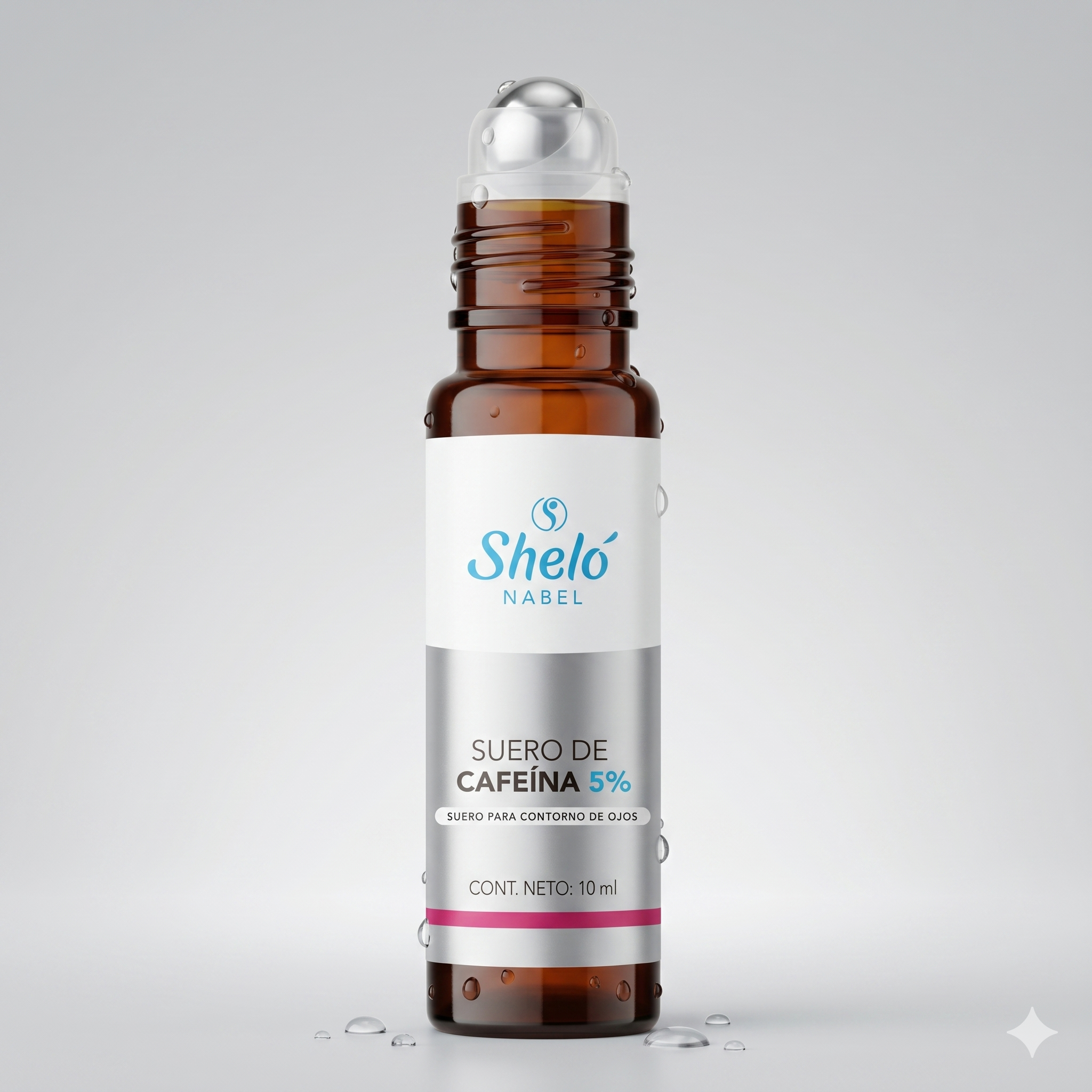 Suero de Cafeína 5% 10 ml, Sheló Nabel