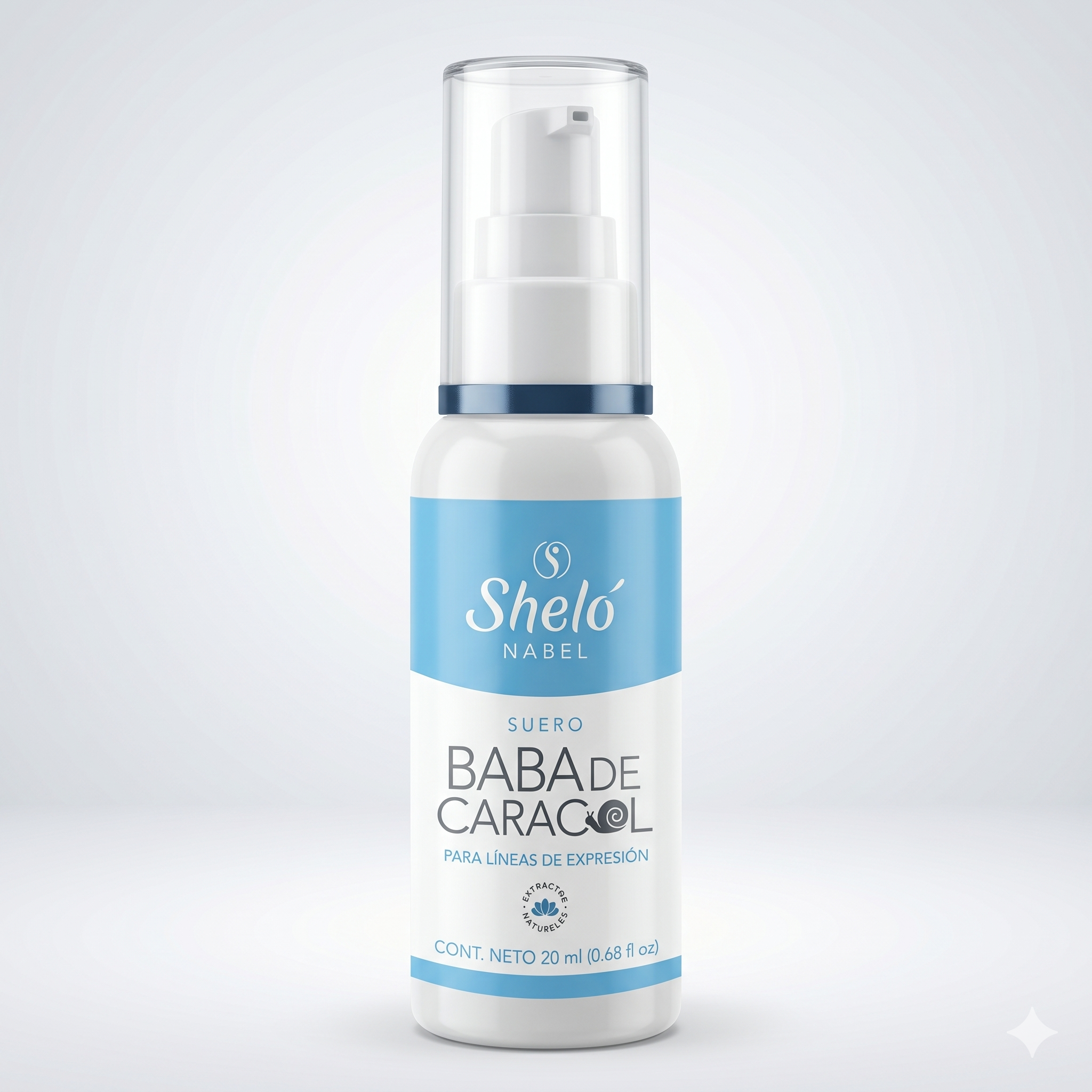 Suero Baba de Caracol 20 ml, Sheló nabel
