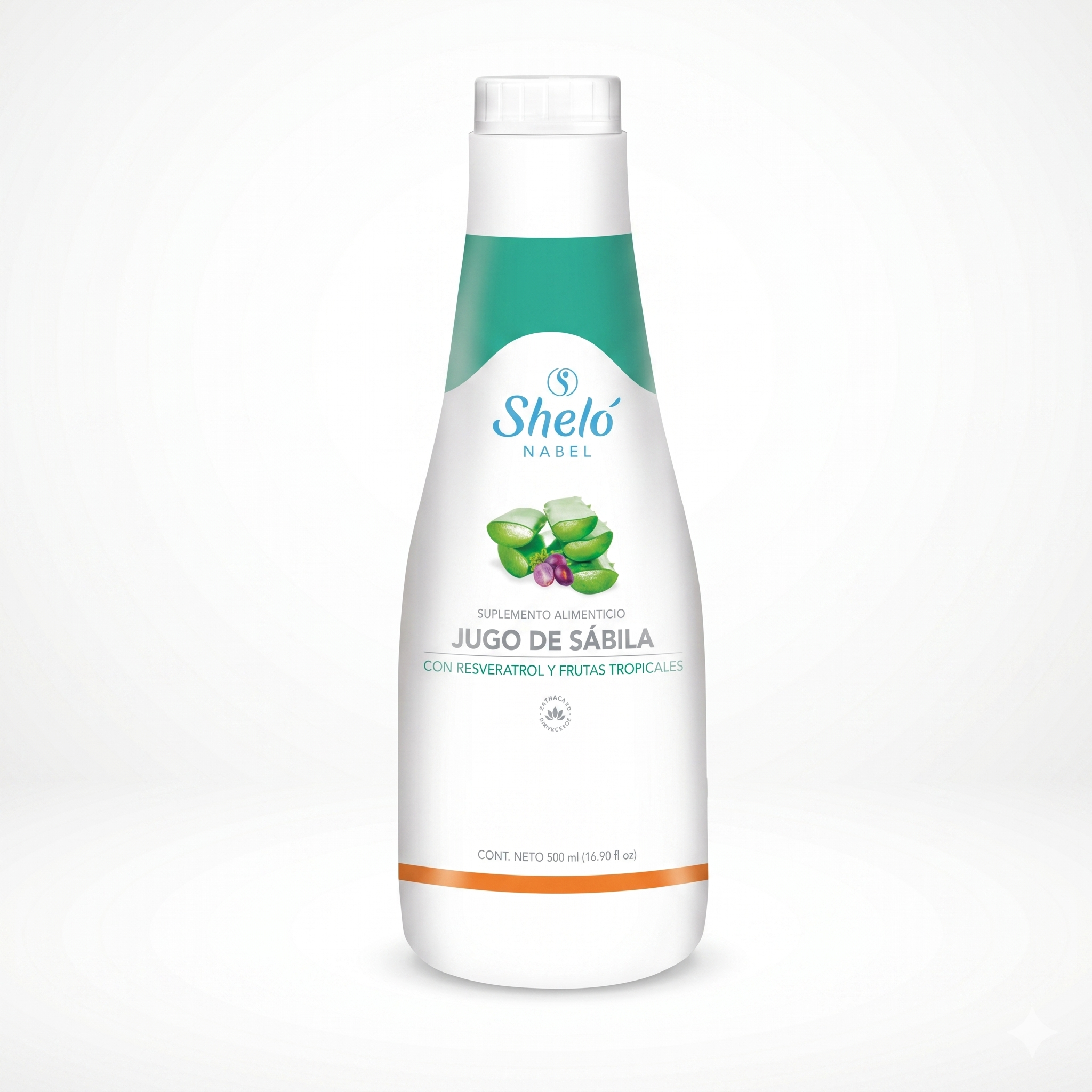 Jugo de Sábila 500 ml, Sheló Nabel