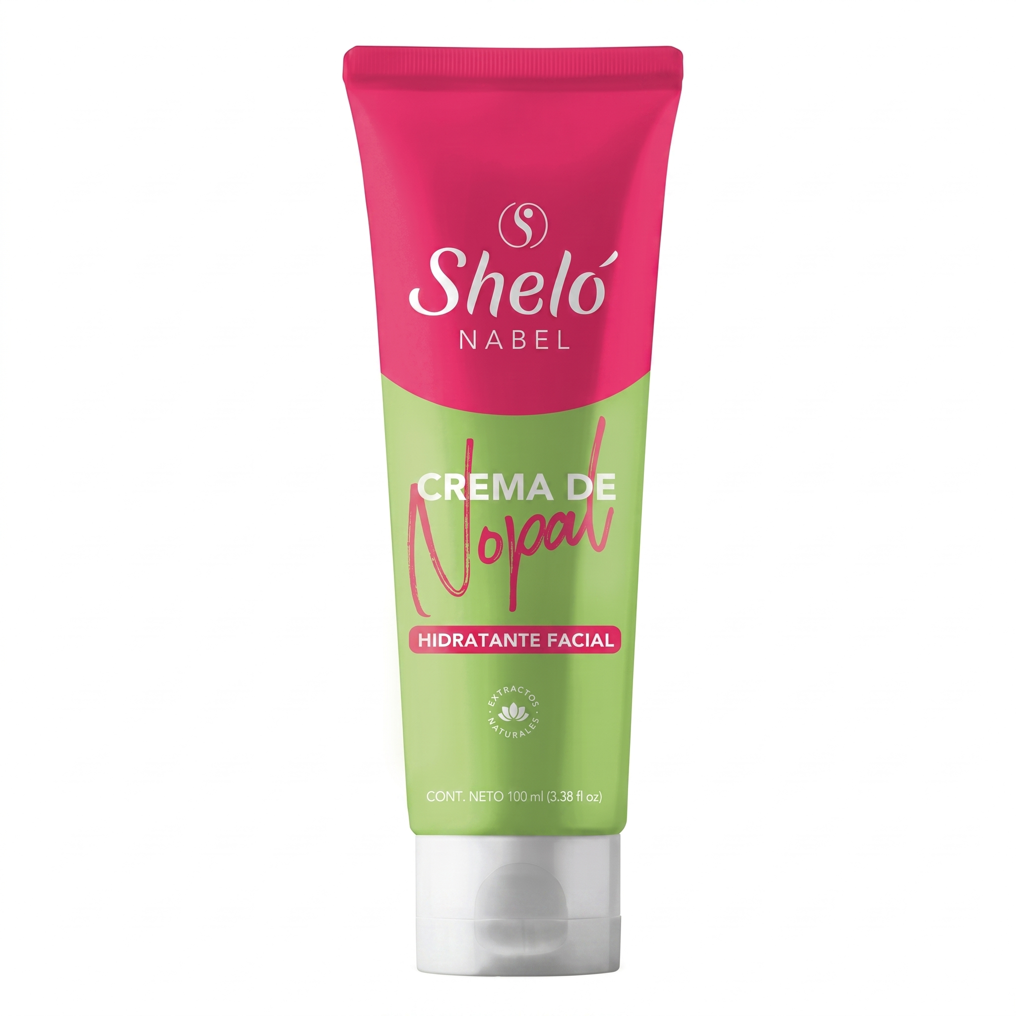 Crema de Nopal Hidratante Facial 100 ml, Sheló Nabel