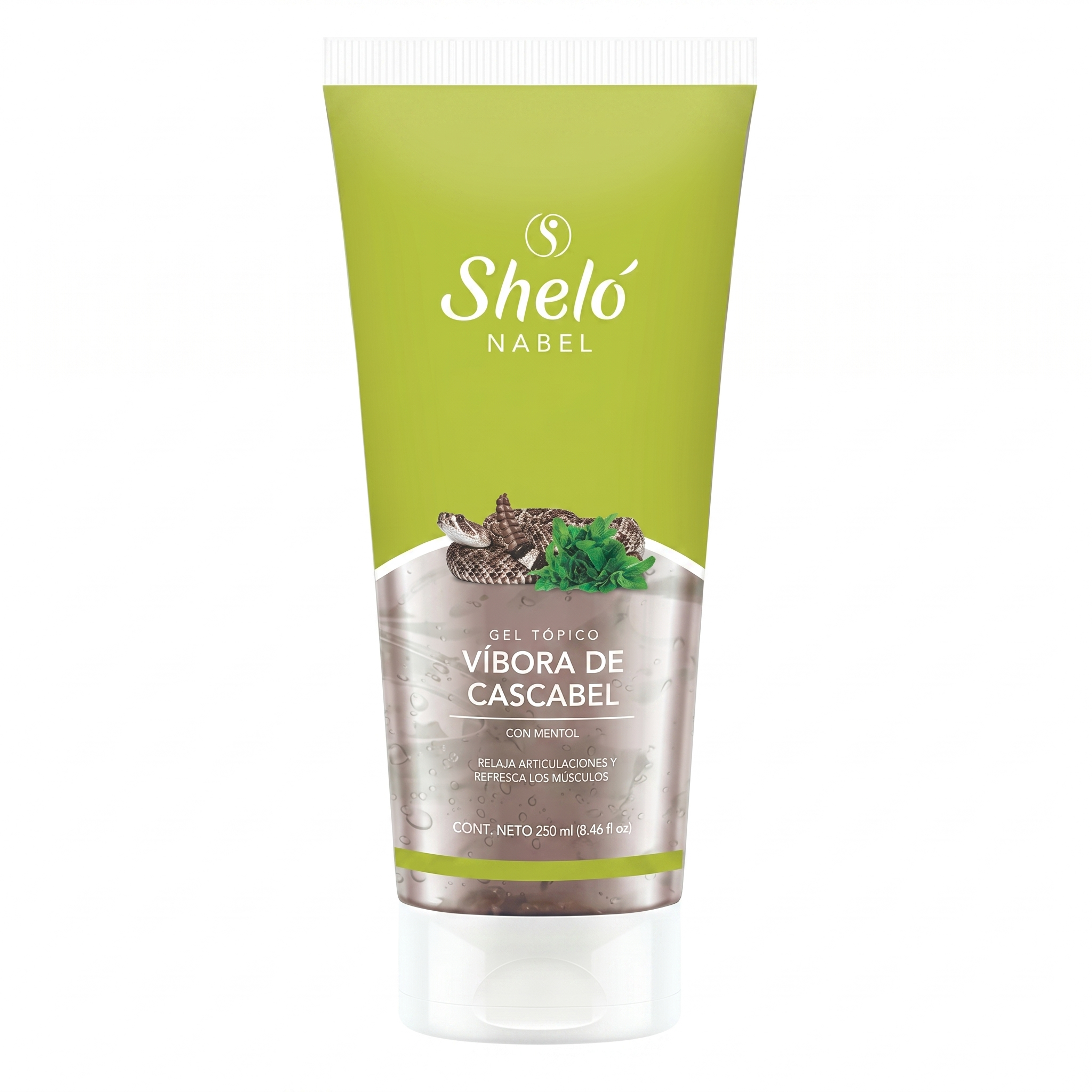 Gel Tópico Víbora de Cascabel 250 ml, Sheló Nabel