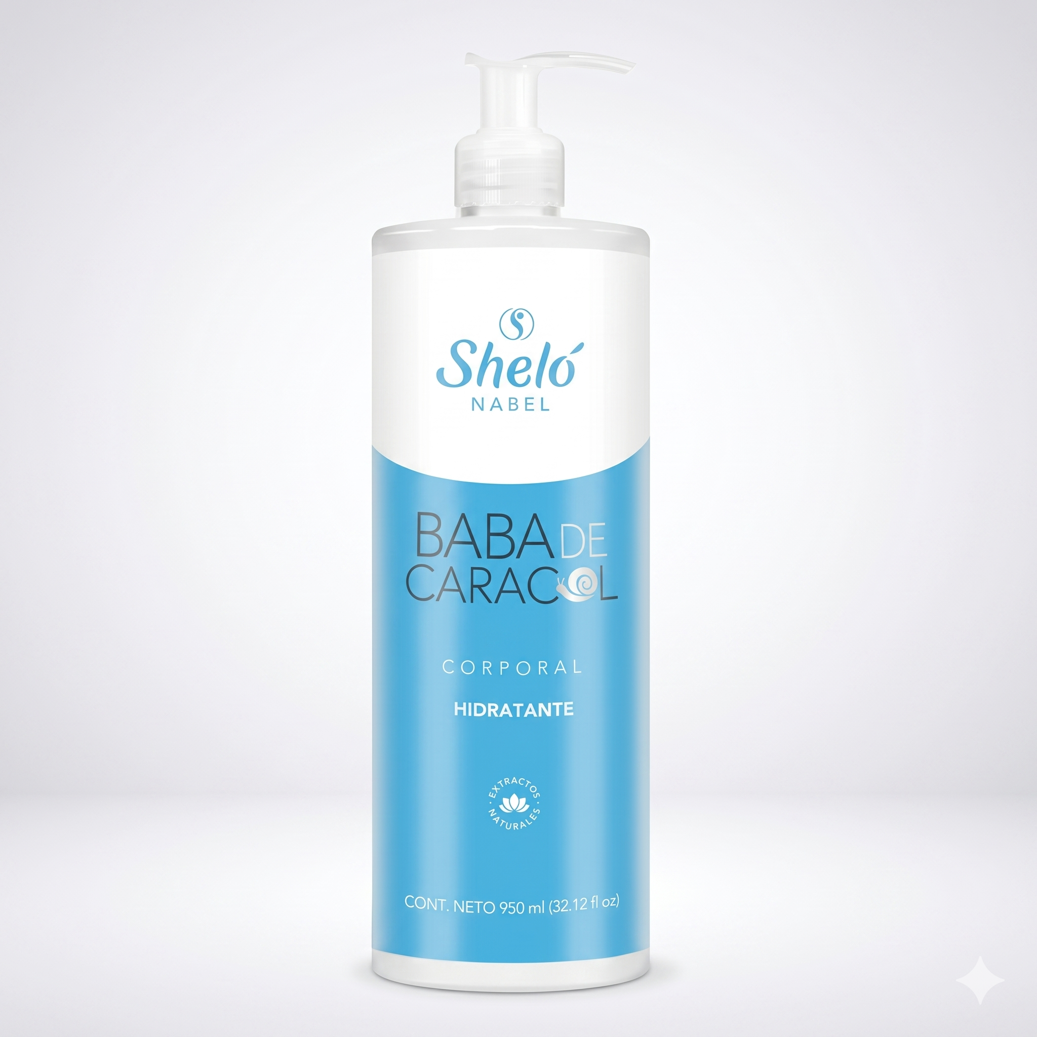 Crema Corporal Baba de Caracol 950 ml, Sheló Nabel