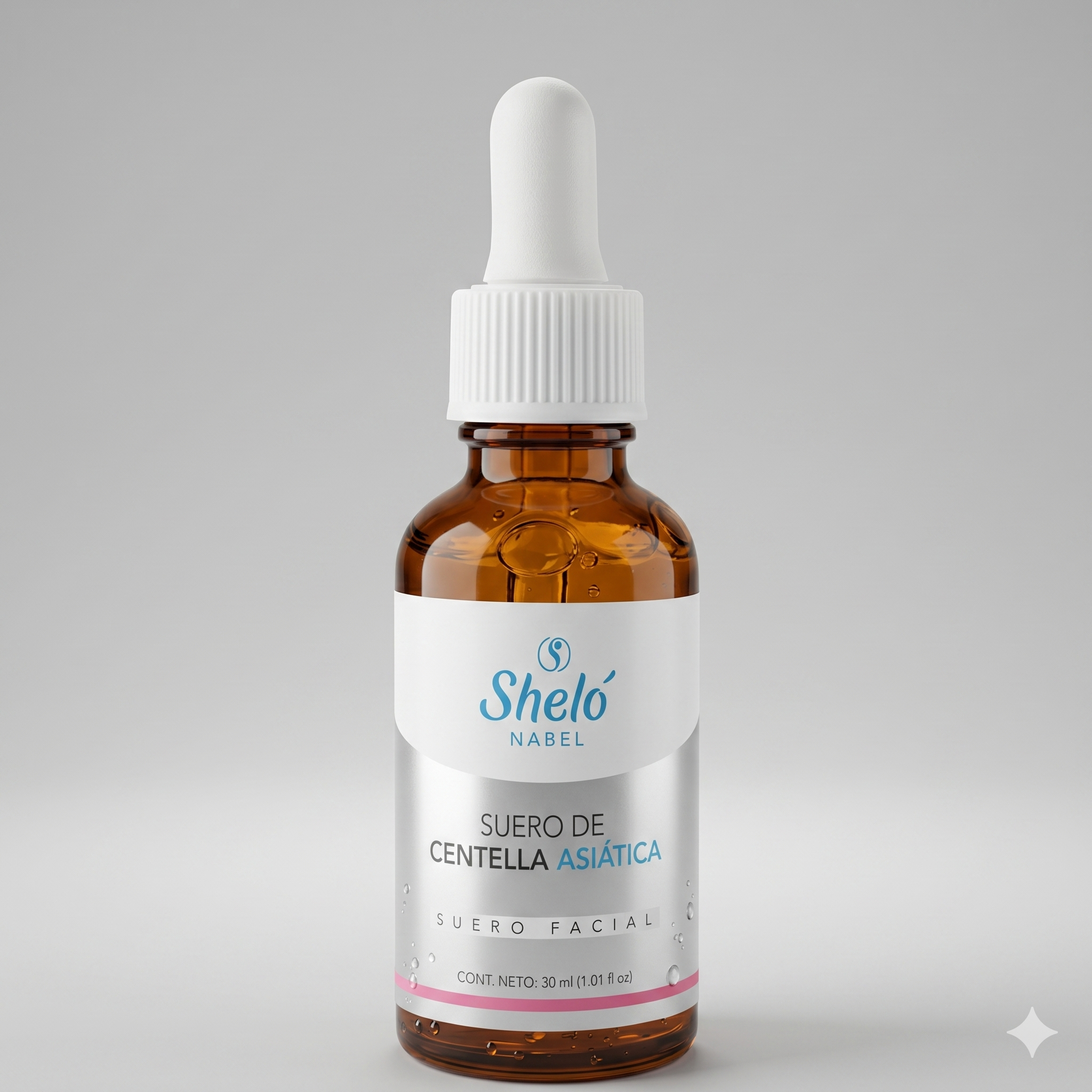 Suero de Centella Asiática 30 ml, Sheló Nabel