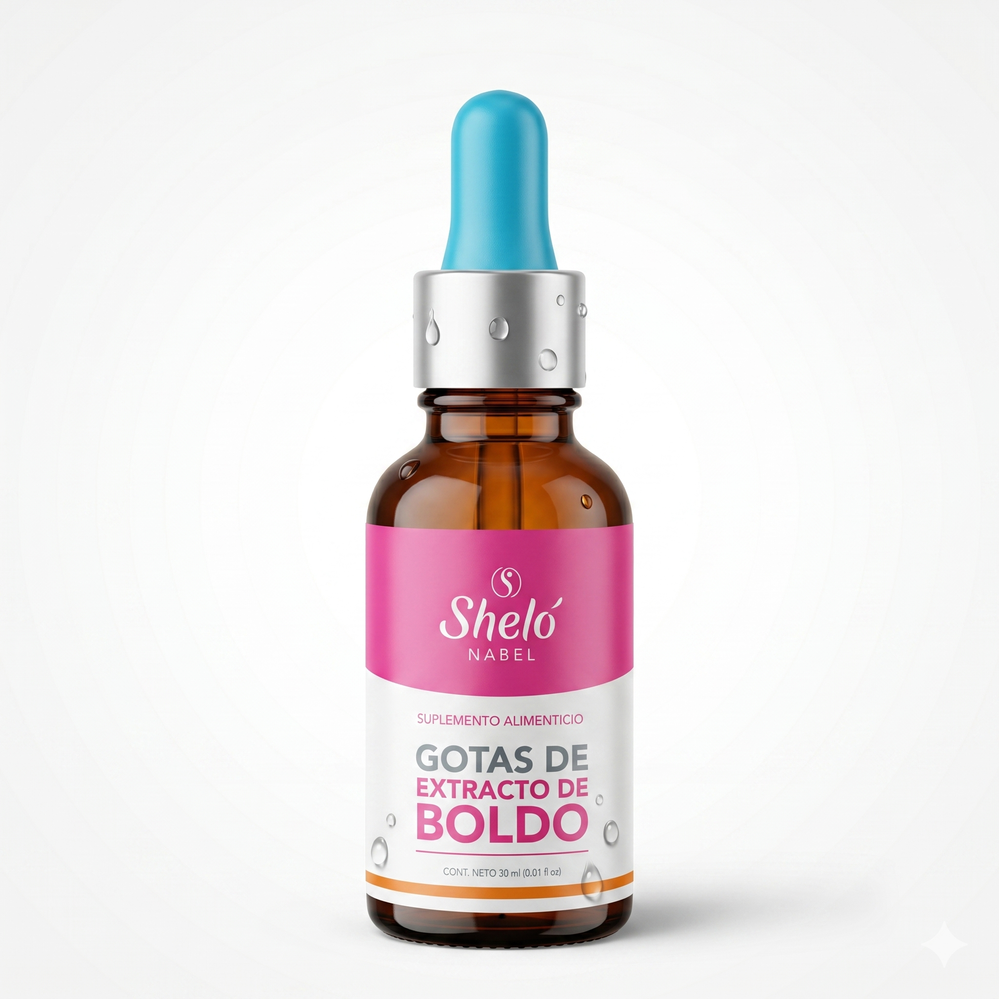 Gotas de Extracto de Boldo 30 ml, Sheló Nabel