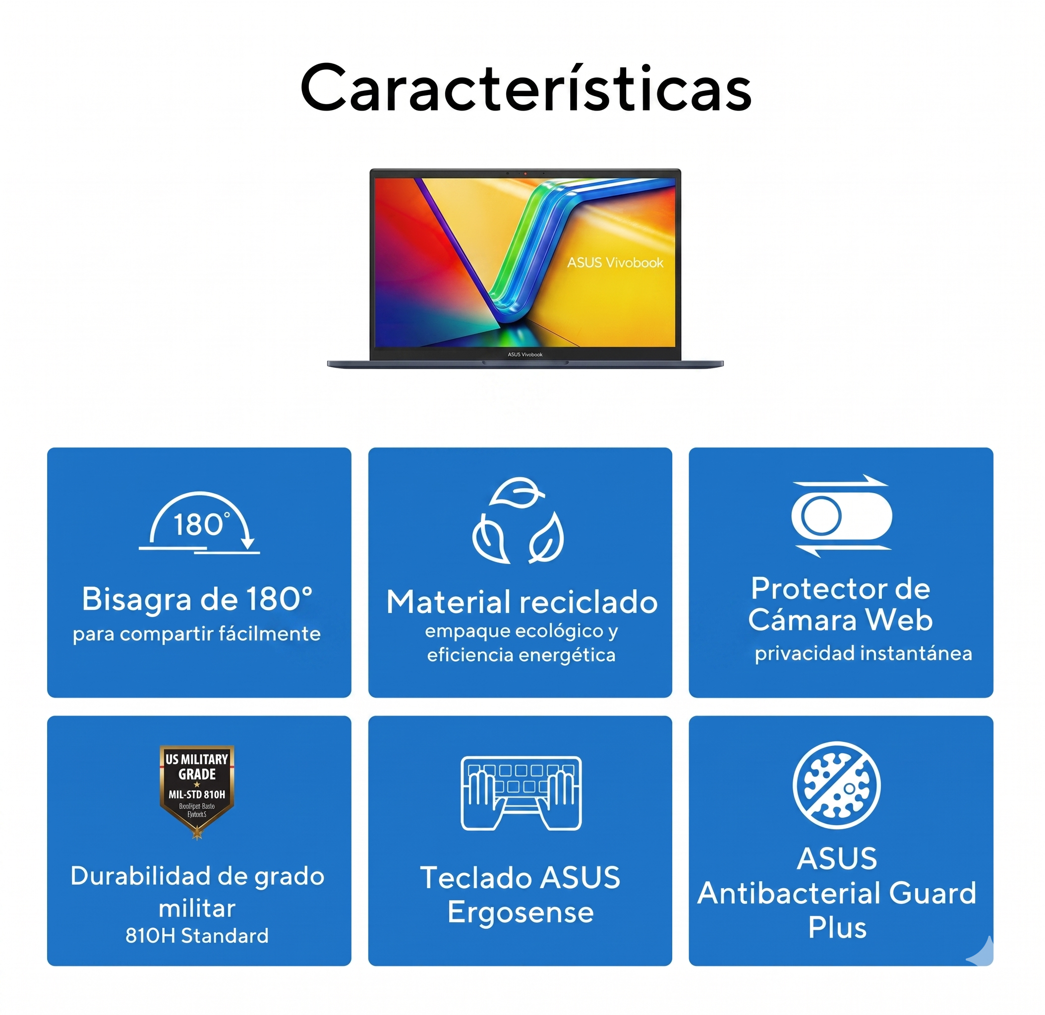ASUS  Laptop X1504VA-NJ4010W 15.6 pulgadas Full HD Intel Core i3 Intel UHD Graphics 8 GB Ram 512 GB SSD