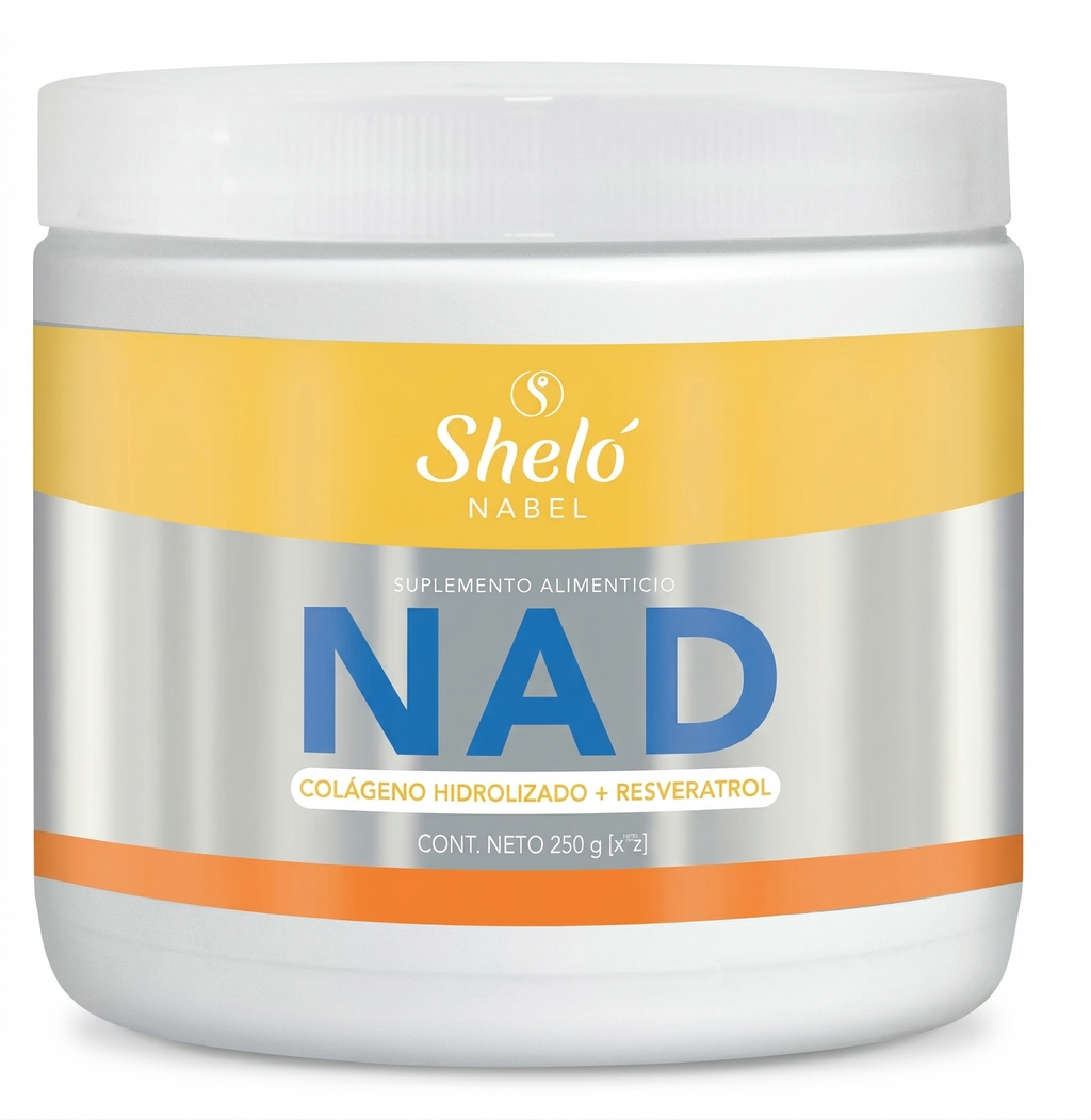 NAD Colágeno Hidrolizado+Resveratrol 250 g, Sheló Nabel