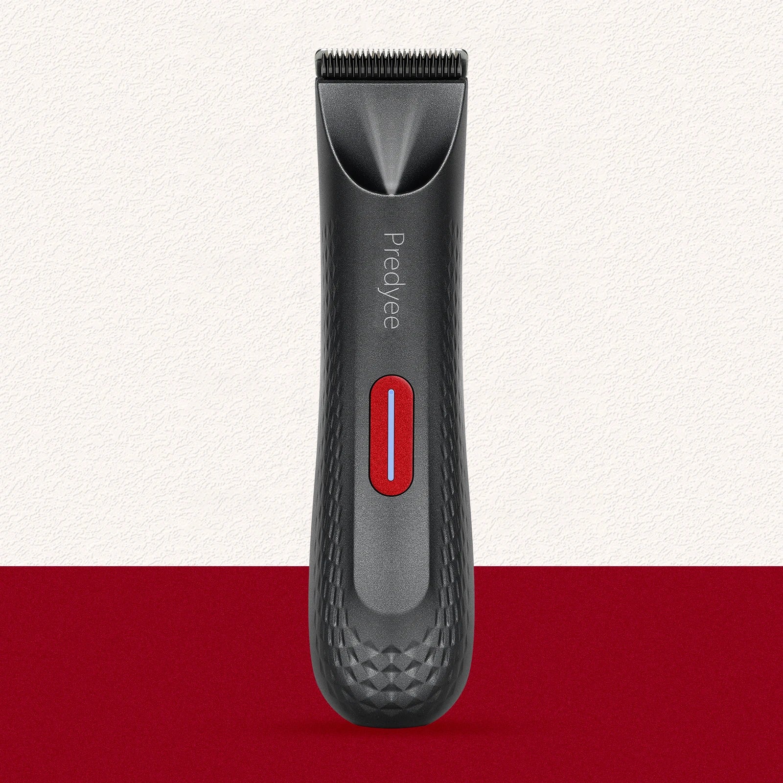 Womens Waterproof Intimate Hair Trimmer Body Groomer Red
