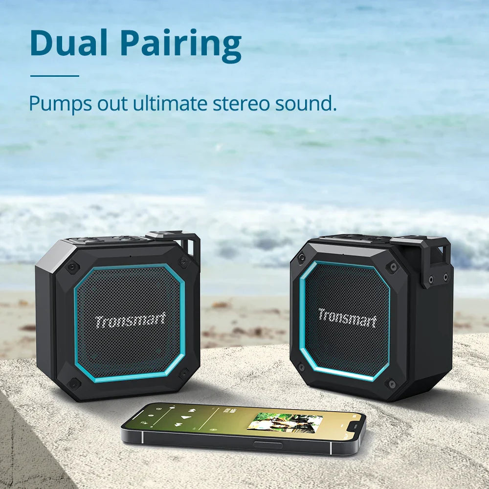 Groove Bluetooth Portable Speaker with Dual EQ (Black)