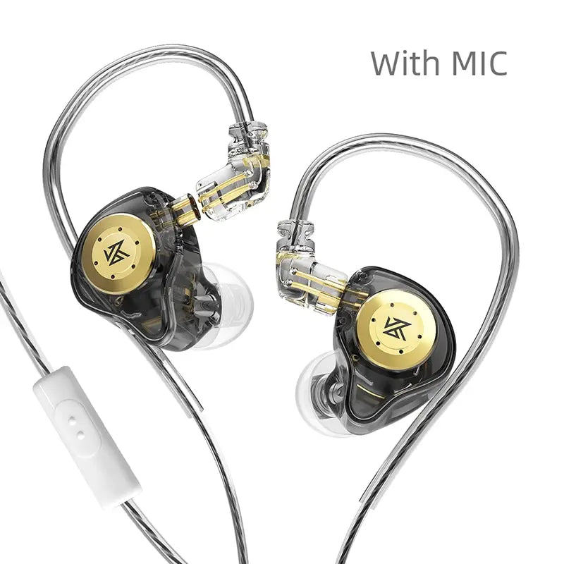 Auriculares KZ EDX PRO de 10 mm con circuito magnético dual y controlador dinámico, auriculares HIFI con graves potentes, auriculares deportivos con cancelación de ruido KZ ZSTX ZSN PRO ZAS