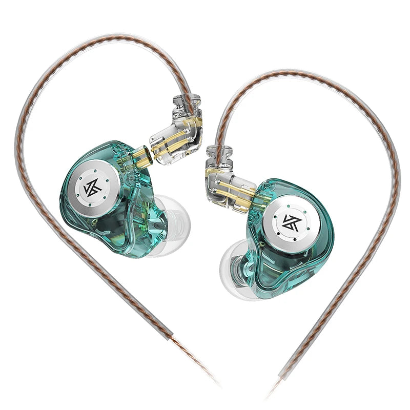 Auriculares KZ EDX PRO 1DD Dynamic Drive HIFI con graves potentes, ideales para deportes y con cancelación de ruido. Compatibles con KZ EDXPRO, ZSTX, ZSN PRO, ZAS, ES4 y SKS.