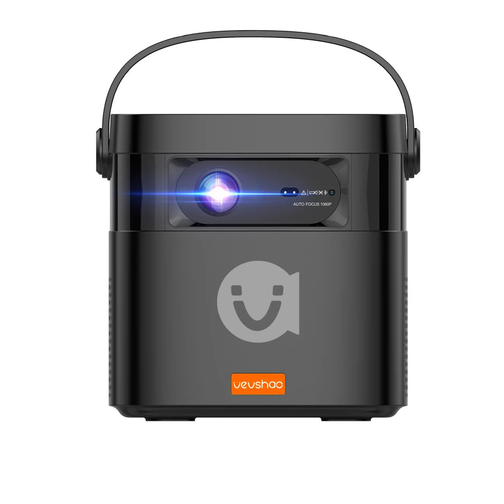 Proyector LED portátil ZXY VEVSHAO V50 Pro WIFI Android 1080P Full HD, proyector DLP inteligente de bolsillo para oficina.
