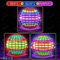 Bola voladora suspendida con LED de color, bola boomerang automática, bola mágica negra de tecnología avanzada, juguetes voladores giroscópicos antigravedad para niños