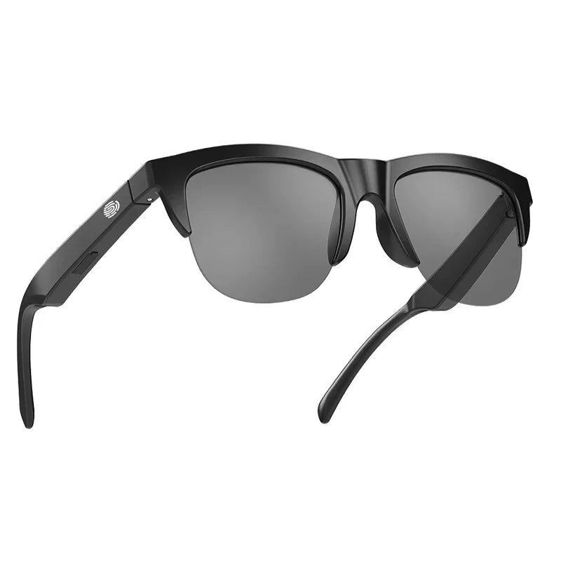 Nuevas gafas de sol inteligentes Bluetooth V5.3, ideales para deportes al aire libre, con auriculares HIFI, color negro, tecnología anti-contacto y protección UV para hombres y mujeres.