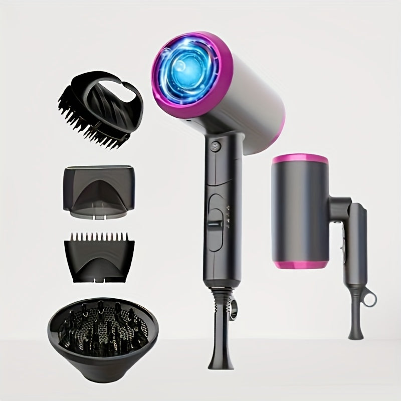 Secador de pelo plegable de alta potencia para viajes (1800W)