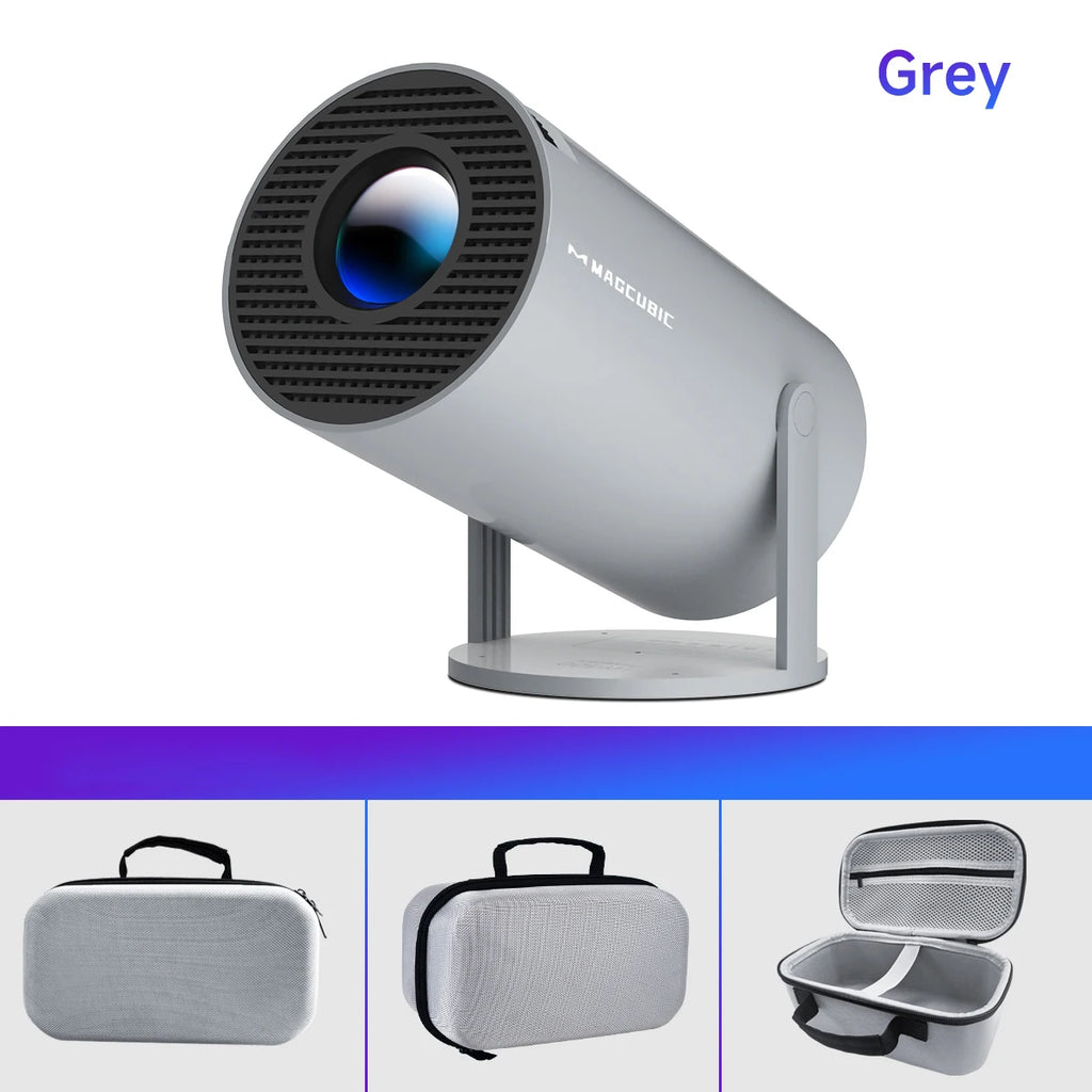 Proyector Magcubic HY300 Pro 8K Android 14 Dual Wifi6 290ANSI Allwinner H726 BT5.4 1080P 1280*720P Proyector de cine en casa para exteriores