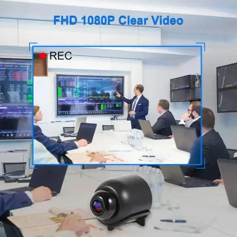 Mini cámara X5 inalámbrica 1080P, videocámara de seguridad con visión nocturna y detección de movimiento, mini cámara para el hogar inteligente.