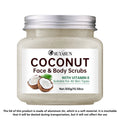 SUYARUN Exfoliante Corporal Orgánico de Azúcar de Coco - Exfoliante e Hidratante - Cuidado Natural de Spa para una Piel Suave - 300 g.