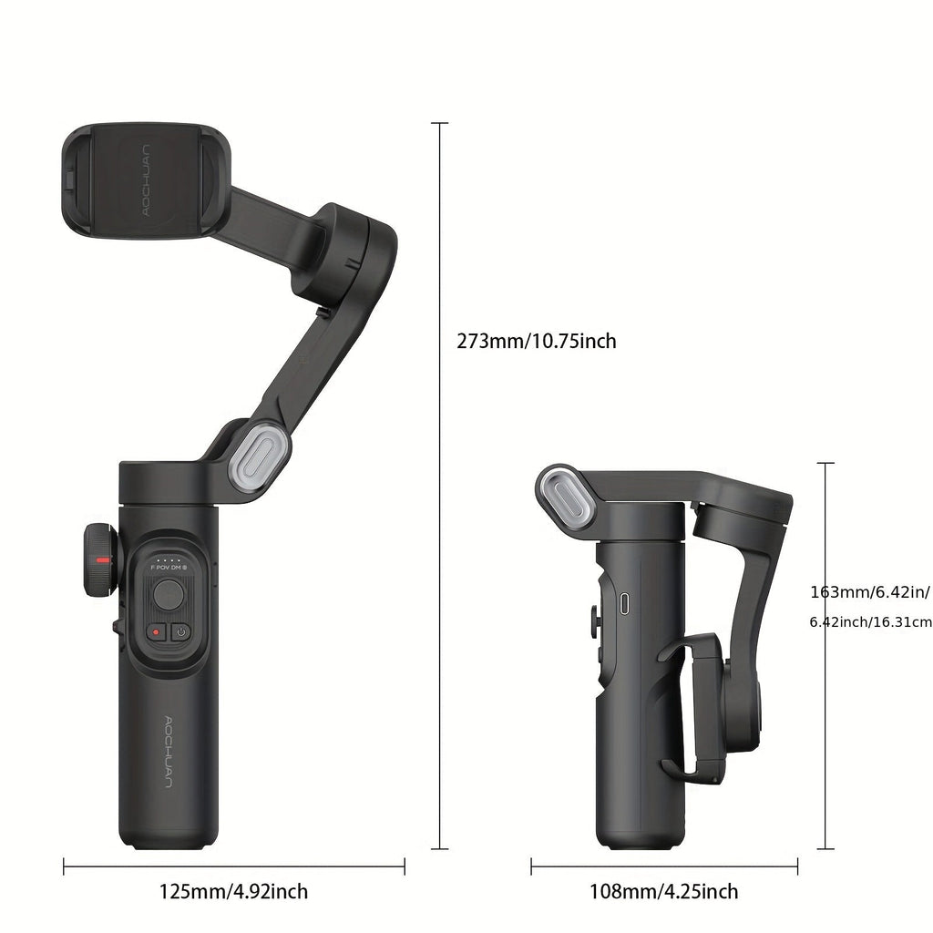Estabilizador de cardán de mano para smartphones (3 ejes)