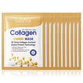 5/10/20/30 unidades Mascarilla facial de colágeno SADOER Reafirmante Hidratante Reparadora Iluminadora Cuidado de la piel Mascarilla facial de tela Mascarillas faciales Cuidado de la piel