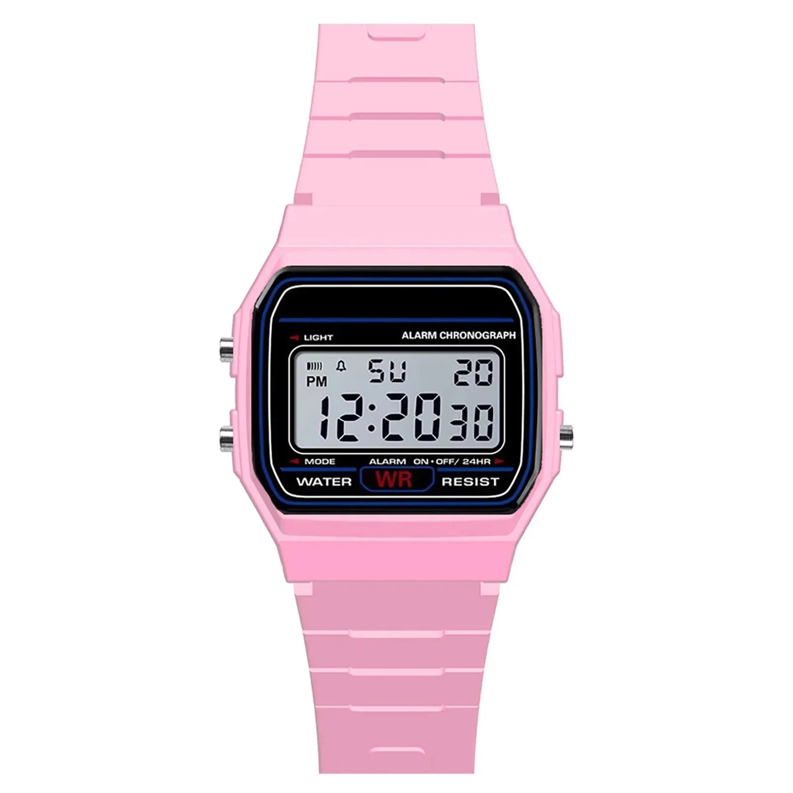 Reloj deportivo militar analógico-digital de lujo para hombre, con pantalla LED, resistente al agua, para niños y mujeres, con alarma y brazalete.