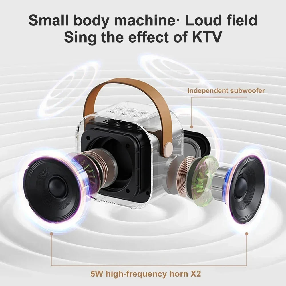 Altavoz Bluetooth profesional para cantar, altavoz de columna, micrófono de karaoke KTV de alta gama, micrófono inalámbrico Bluetooth.
