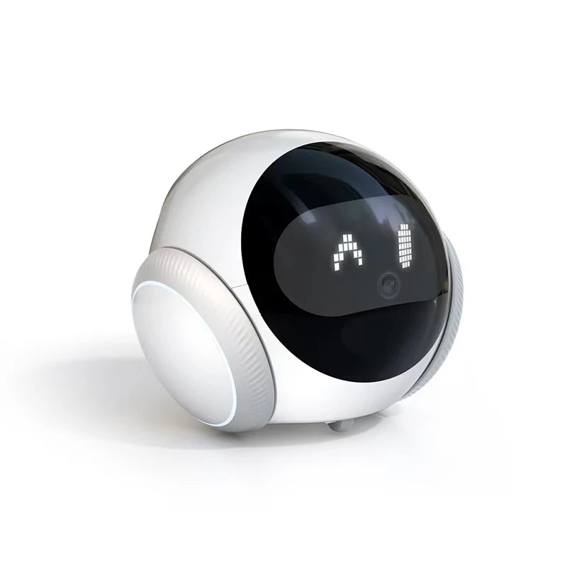 Compañero electrónico inteligente para mascotas, robot interactivo para el hogar, compañero móvil remoto para personas mayores y entretenimiento para gatos.