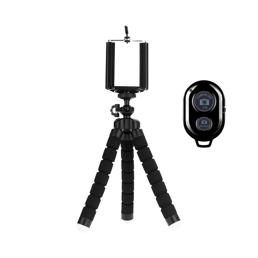 Trípodes Trípode (Tripie)  para teléfono móvil Soporte para cámara Clip Smartphone Monopié Soporte de trípode Octopus Mini trípode Stativ para teléfono