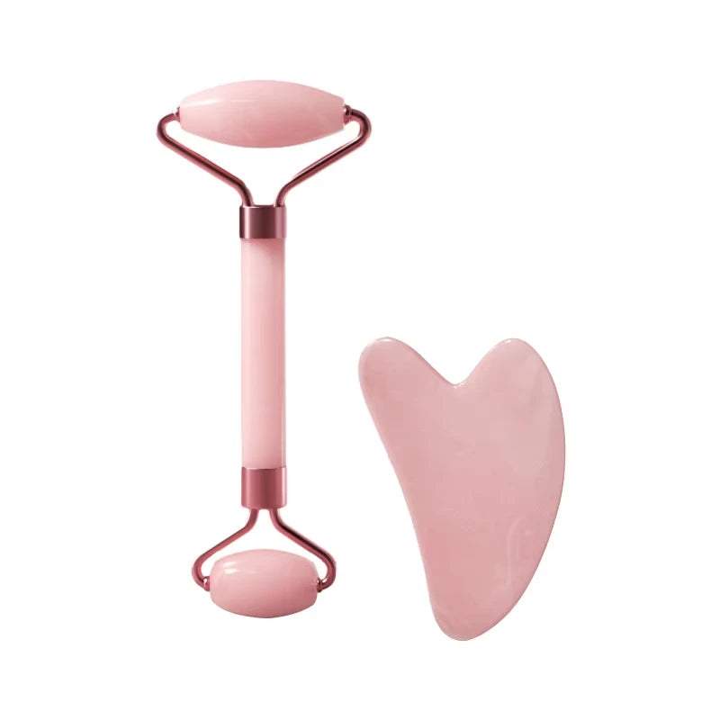 Rodillo para rostro, cuello y ojos, instrumento de masaje facial de resina, tabla raspadora para el cuidado de la salud, herramientas de belleza y cuidado de la piel