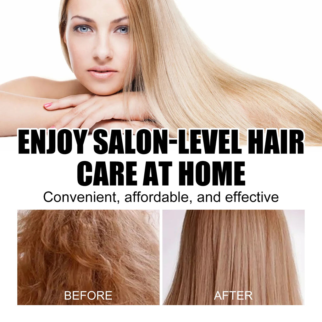 Crema capilar de queratina 8 Seconds Hair Mask Mejora el cabello encrespado y enredado Previene la rotura y las puntas abiertas Producto para el cuidado del cabello