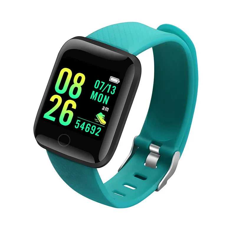 Smartwatch para hombre y mujer con monitor de actividad física, regalo de cumpleaños y reloj electrónico para Android/iOS.
