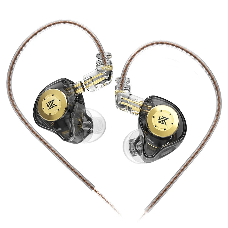 Auriculares KZ EDX PRO 1DD Dynamic Drive HIFI con graves potentes, ideales para deportes y con cancelación de ruido. Compatibles con KZ EDXPRO, ZSTX, ZSN PRO, ZAS, ES4 y SKS.